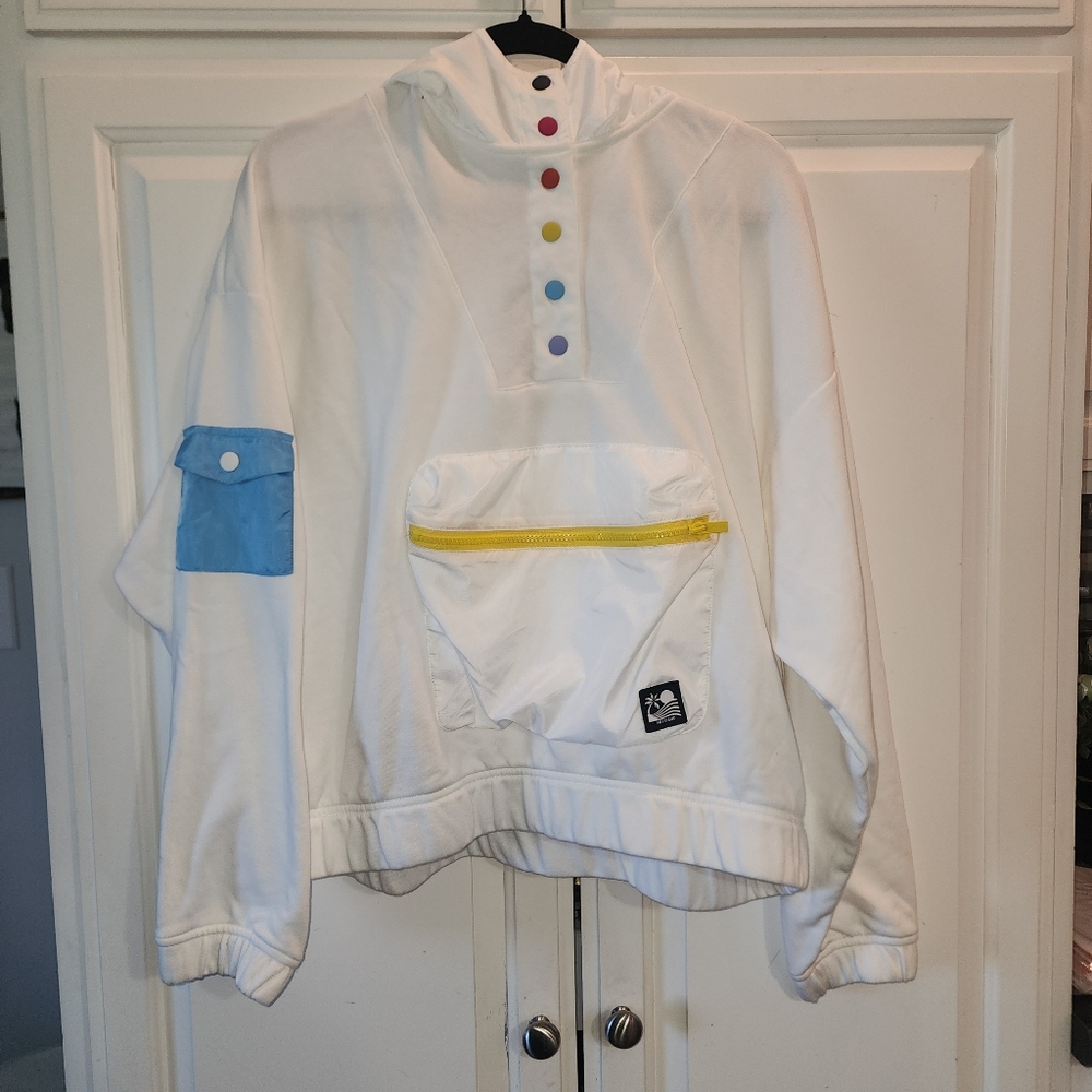 STAUD New Balance Collab Size Large Hoodie Jacket